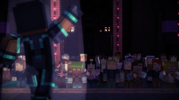 Minecraft: Story Mode Screenshot